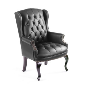 Boss Chairs Boss Wingback Traditional Guest Chair In Black - All