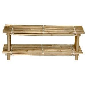 Bamboo Shoe Rack Knock Down - All