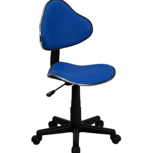 Flash Furniture Blue Fabric Ergonomic Task Chair Bt-699-blue-gg - All