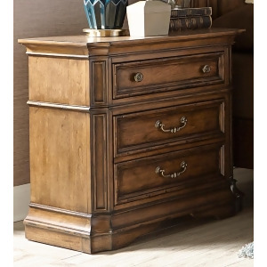 Liberty Furniture Amelia 2 Drawer Nightstand in Antique Toffee - All
