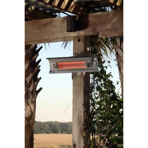 Well Traveled Living Stainless Steel Wall Mounted Infrared Patio Heater - All