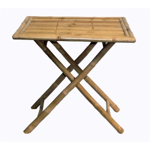 Bamboo54 Folding square table - All