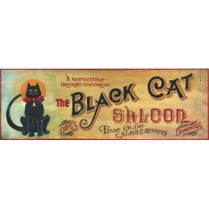 Red Horse Black Cat Sign - All