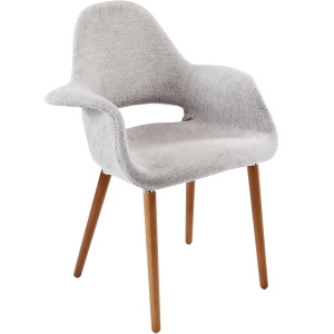 Modway Taupe Dining Armchair in Light Gray - All
