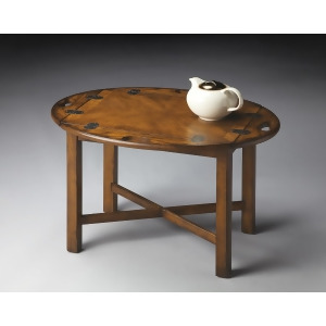 Butler Masterpiece Butler Table In Vintage Oak - All