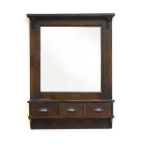 Proman Products Bombay Wall Mirror in Antique - All