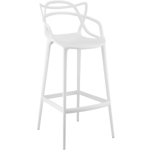 Modway Entangled Bar Stool In White - All