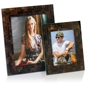 Modern Day Accents Espresso Mosaic Frame - All