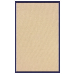 Linon Athena Rug In Sisal And Blue 9.10 x 13 - All