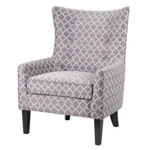 Madison Park Carissa Wing Chair In Multi - All