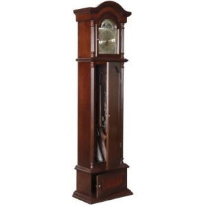 American Furniture Classics The Gunfather Clock In Brown Cherry - All