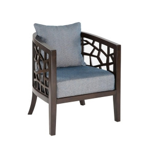 Ink Ivy Crackle Lounge Chair - All