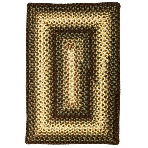 Homespice Driftwood Braided Rectangle Rug - All