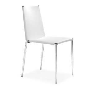 Zuo Alex Dining Chair in Espresso Set of 4 - All