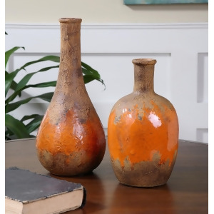Uttermost Kadam Ceramic Vases S/2 - All