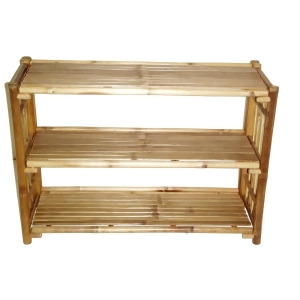 Bamboo 3 Tier Kyoto Rack - All