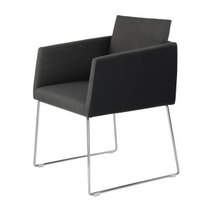 Moes Home Park Arm Chair in Black - All