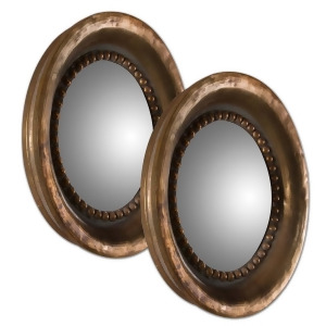 Uttermost Tropea Rounds 2 Wood Mirrors - All