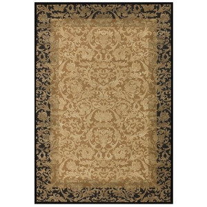 Couristan Everest Fontana Rug In Gold-Black - All