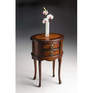 Butler Plantation Cherry Oval Side Table - All
