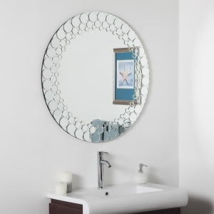 Decor Wonderland Circles Bathroom Mirror - All