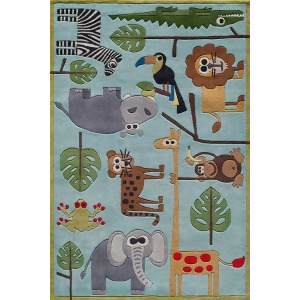 Momeni Lil Mo Whimsy Lmj19 Rug in Blue - All
