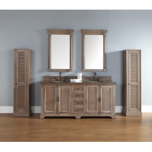 James Martin Providence 72 Double Vanity Cabinet In Driftwood - All
