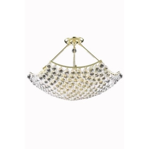 Lighting By Pecaso Taillefer Collection Hanging Fixture D26in H21in Lt 12 Chrome - All