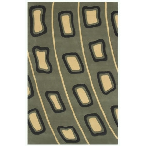 Noble House Decor Collection Rug in Light Green - All