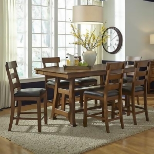 A-america Ozark 7 Piece Gathering Height Dining set - All