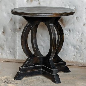 Uttermost Maiva Black Accent Table - All