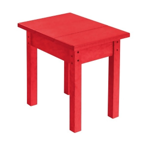 C.r. Plastics Small Table In Red - All