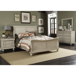 Liberty Furniture Rustic Traditions Sleigh Bed Dresser Mirror Nightstand i - All
