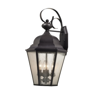 Cornerstone Cotswold 4 Light Exterior Wall Lamp In Oil Rubbed Bronze - All