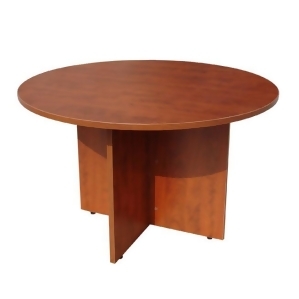 Boss Chairs Boss 47 Inch Round Table in Cherry - All
