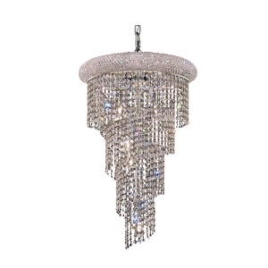 Lighting By Pecaso Adrienne Collection Hanging Fixture No Neck D16in H26in Lt 8 - All