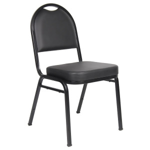 Boss Chairs Boss Black Caressoft Banquet Chair Pack of 4 - All
