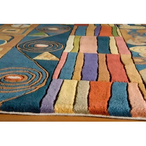 Momeni New Wave Nw-02 Rug in Blue - All