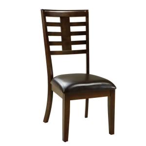 Standard Furniture Bella Side Chair in Walnut Set of 2 - All