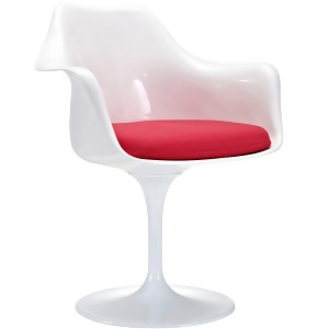 Modway Lippa Dining Armchair in Red - All