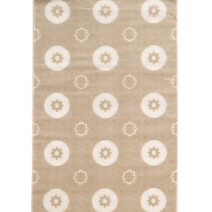 Linon Prisma Rug In Lt Beige And White 2'x3' - All
