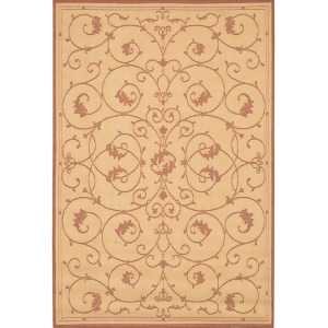 Couristan Recife Veranda Rug In Natural-Terra-Cotta - All