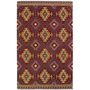 Kaleen Global Inspirations Glb07 Rug In Red - All