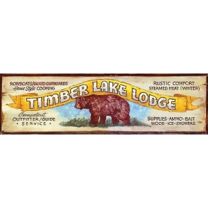 Red Horse Timberlake Sign - All