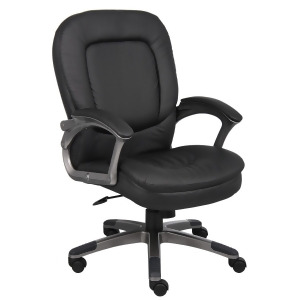 Boss Chairs Boss Executive Pillow Top Mid Back Chair - All
