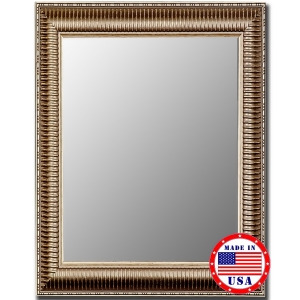 Hitchcock Butterfield Antique Silver Framed Wall Mirror 3207000 - All