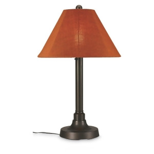 Patio Living Concepts San Juan 34 Inch Table Lamp w/ 2 Inch Bronze Body Chili - All