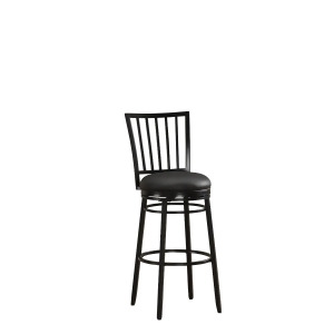 American Heritage Easton Collection Counter Height Barstool in Black - All