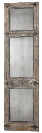 Uttermost Saragano Distressed Leaner Mirror 