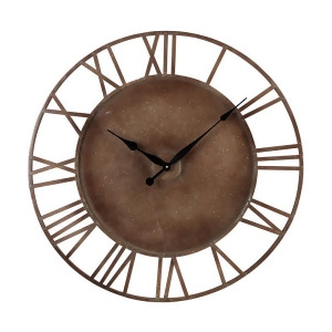 Sterling Industries 128-1002 Metal Roman Numeral Outdoor Wall Clock - All